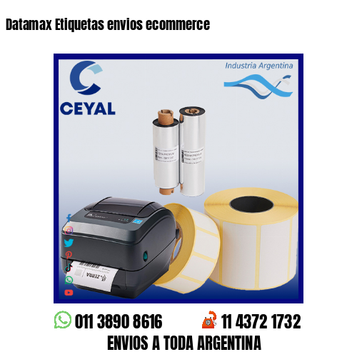 Datamax Etiquetas envios ecommerce