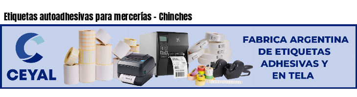 Etiquetas autoadhesivas para mercerías - Chinches