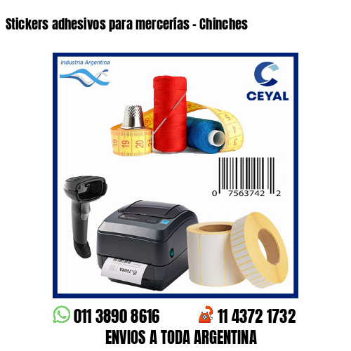 Stickers adhesivos para mercerías – Chinches