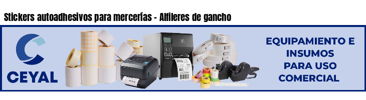 Stickers autoadhesivos para mercerías - Alfileres de gancho