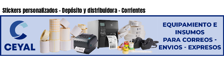 Stickers personalizados - Depósito y distribuidora - Corrientes