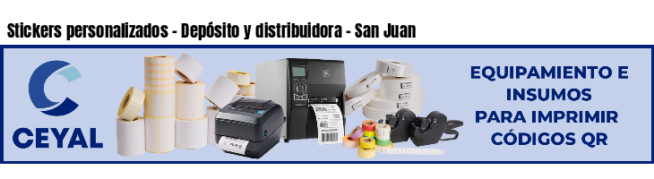 Stickers personalizados - Depósito y distribuidora - San Juan