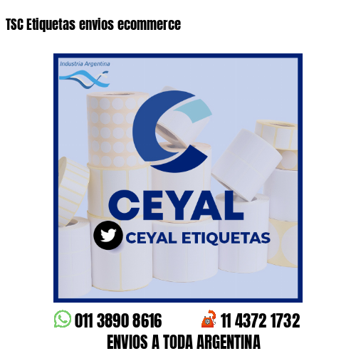 TSC Etiquetas envios ecommerce