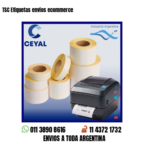 TSC Etiquetas envios ecommerce