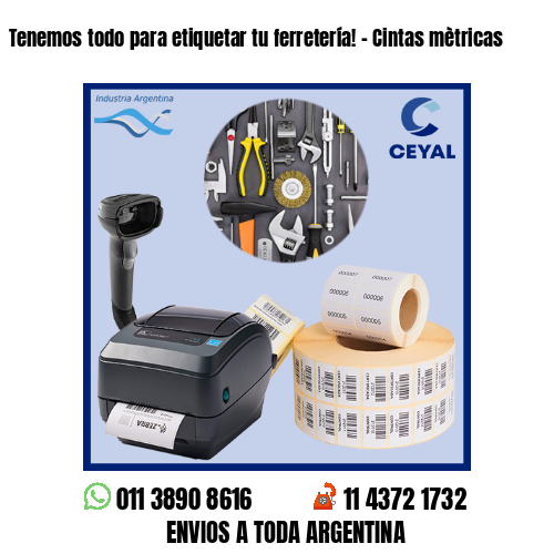 Tenemos todo para etiquetar tu ferretería! – Cintas mètricas