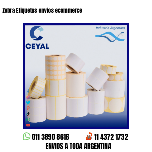 Zebra Etiquetas envios ecommerce