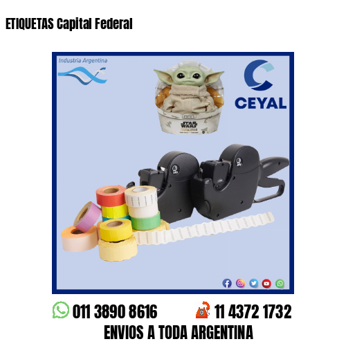 ETIQUETAS Capital Federal