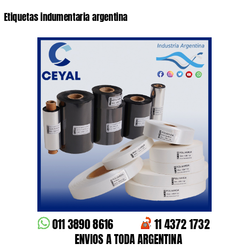 Etiquetas indumentaria argentina