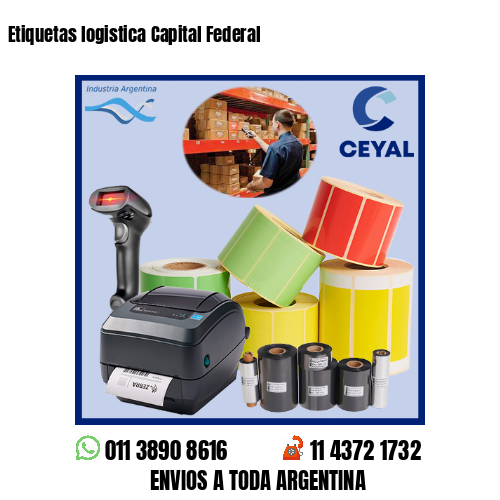 Etiquetas logistica Capital Federal