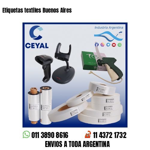 Etiquetas textiles Buenos Aires