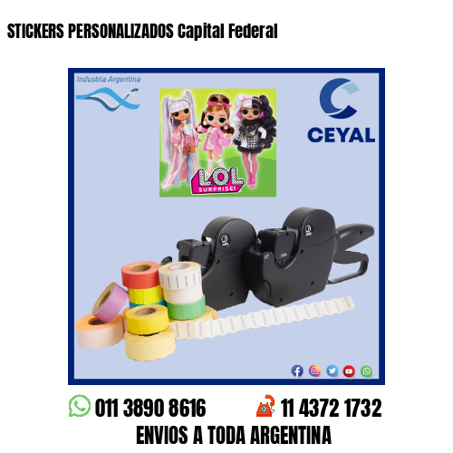 STICKERS PERSONALIZADOS Capital Federal