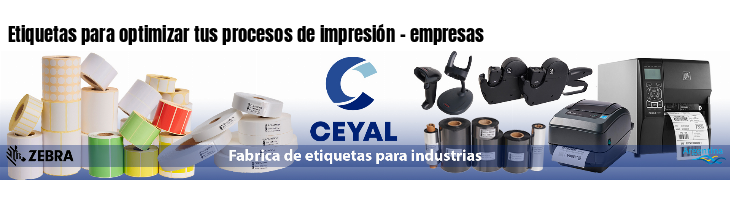 Etiquetas para optimizar tus procesos de impresión - empresas