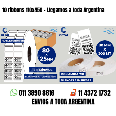 10 ribbons 110x450 - Llegamos a toda Argentina