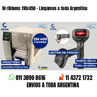 10 ribbons 110x450 - Llegamos a toda Argentina
