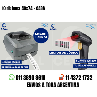 10 ribbons 40x74 - CABA