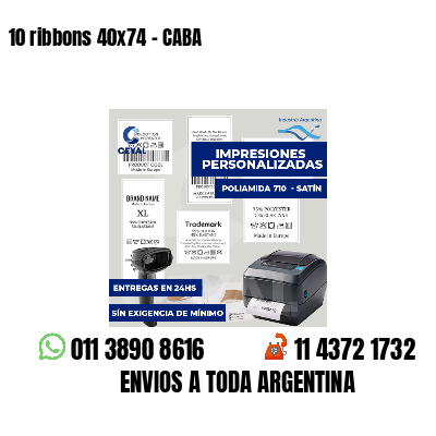 10 ribbons 40x74 - CABA