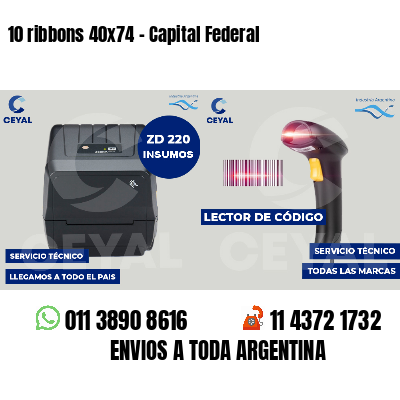 10 ribbons 40x74 - Capital Federal