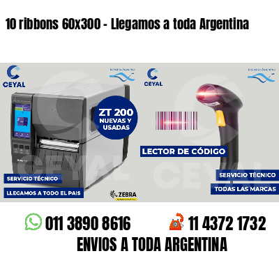 10 ribbons 60x300 - Llegamos a toda Argentina
