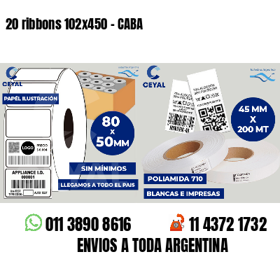 20 ribbons 102x450 - CABA