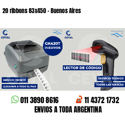 20 ribbons 83x450 - Buenos Aires