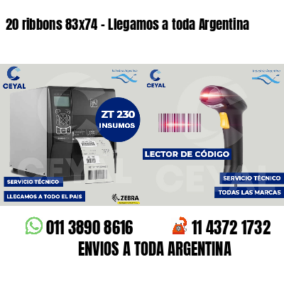 20 ribbons 83x74 - Llegamos a toda Argentina