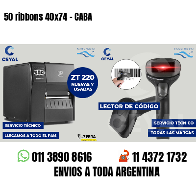 50 ribbons 40x74 - CABA