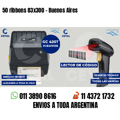 50 ribbons 83x300 - Buenos Aires