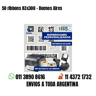 50 ribbons 83x300 - Buenos Aires