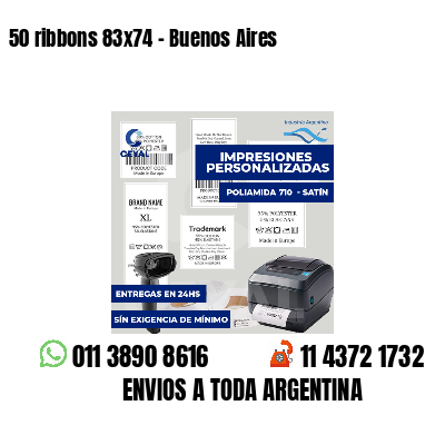 50 ribbons 83x74 - Buenos Aires