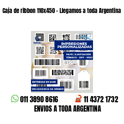 Caja de ribbon 110x450 - Llegamos a toda Argentina
