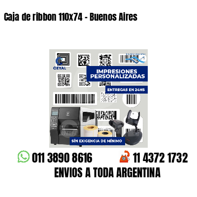 Caja de ribbon 110x74 - Buenos Aires