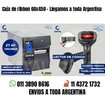Caja de ribbon 60x450 - Llegamos a toda Argentina