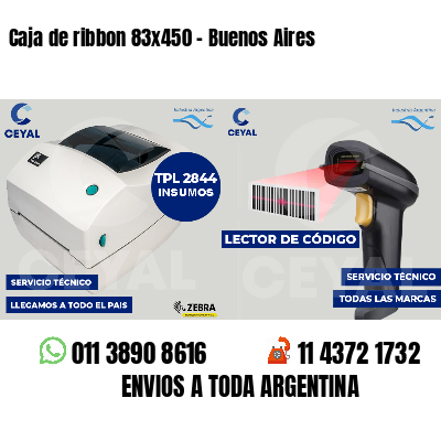 Caja de ribbon 83x450 - Buenos Aires
