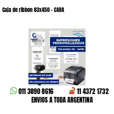 Caja de ribbon 83x450 - CABA