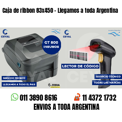 Caja de ribbon 83x450 - Llegamos a toda Argentina