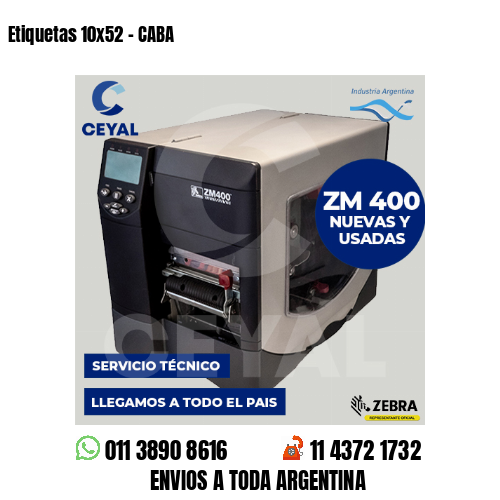 Etiquetas 10×52 – CABA