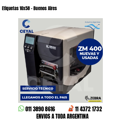 Etiquetas 10×58 – Buenos Aires