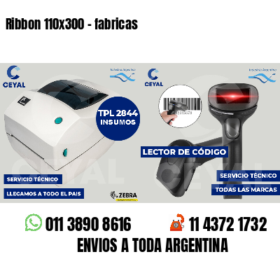 Ribbon 110x300 - fabricas