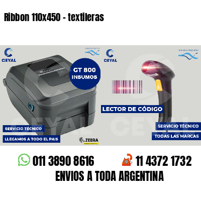 Ribbon 110x450 - textileras
