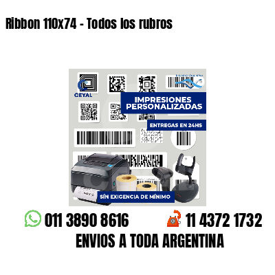 Ribbon 110x74 - Todos los rubros