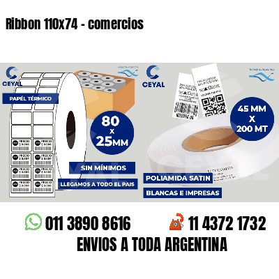 Ribbon 110x74 - comercios
