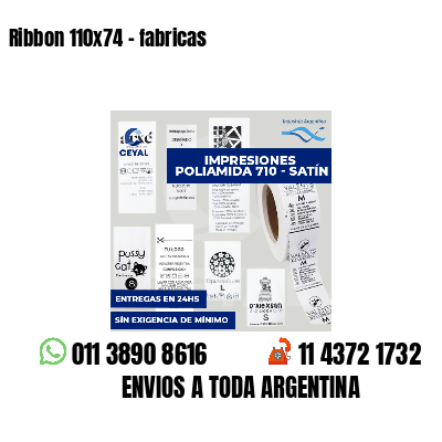 Ribbon 110x74 - fabricas