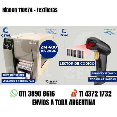 Ribbon 110x74 - textileras