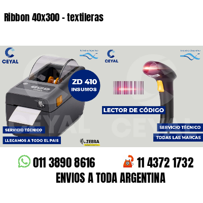 Ribbon 40x300 - textileras