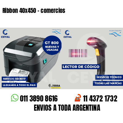 Ribbon 40x450 - comercios