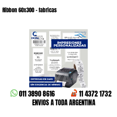 Ribbon 60x300 - fabricas