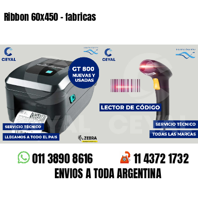 Ribbon 60x450 - fabricas