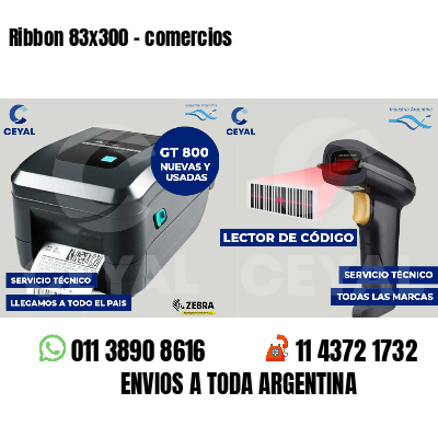 Ribbon 83x300 - comercios
