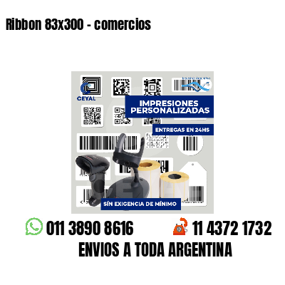 Ribbon 83x300 - comercios
