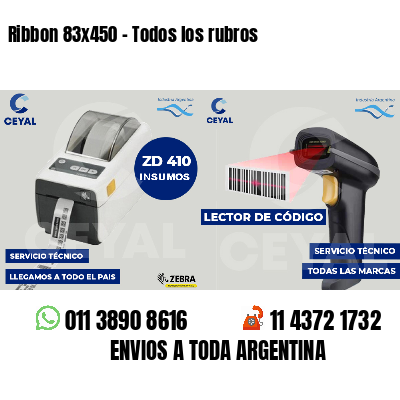 Ribbon 83x450 - Todos los rubros